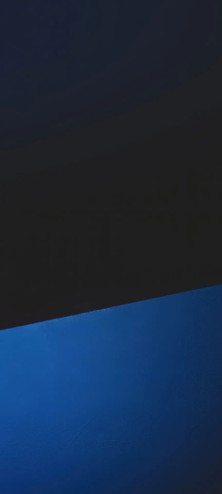 Black and Cobalt Blue Minimalist Wallpaper