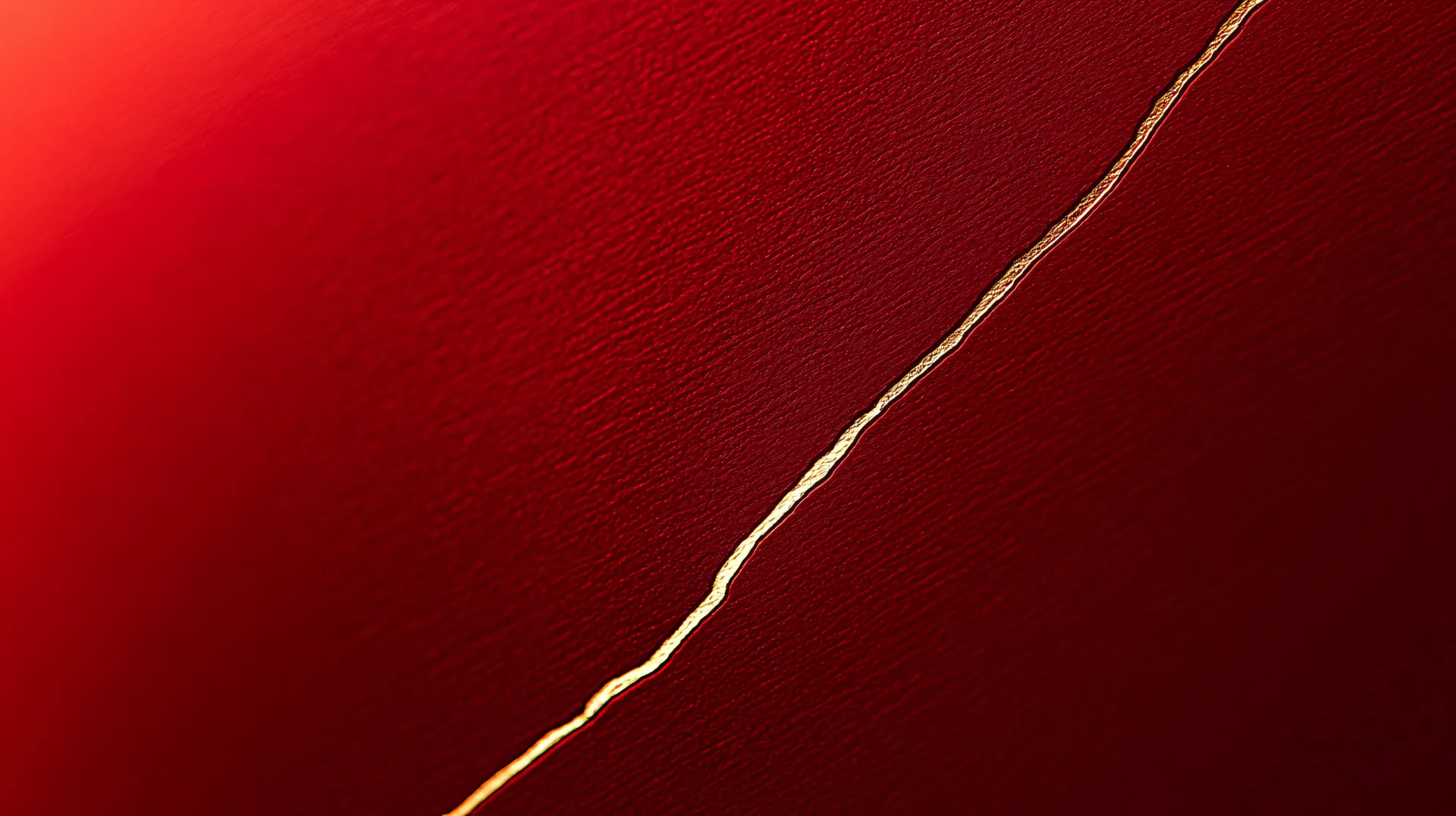 Red and Gold Kintsugi Texture Wallpaper