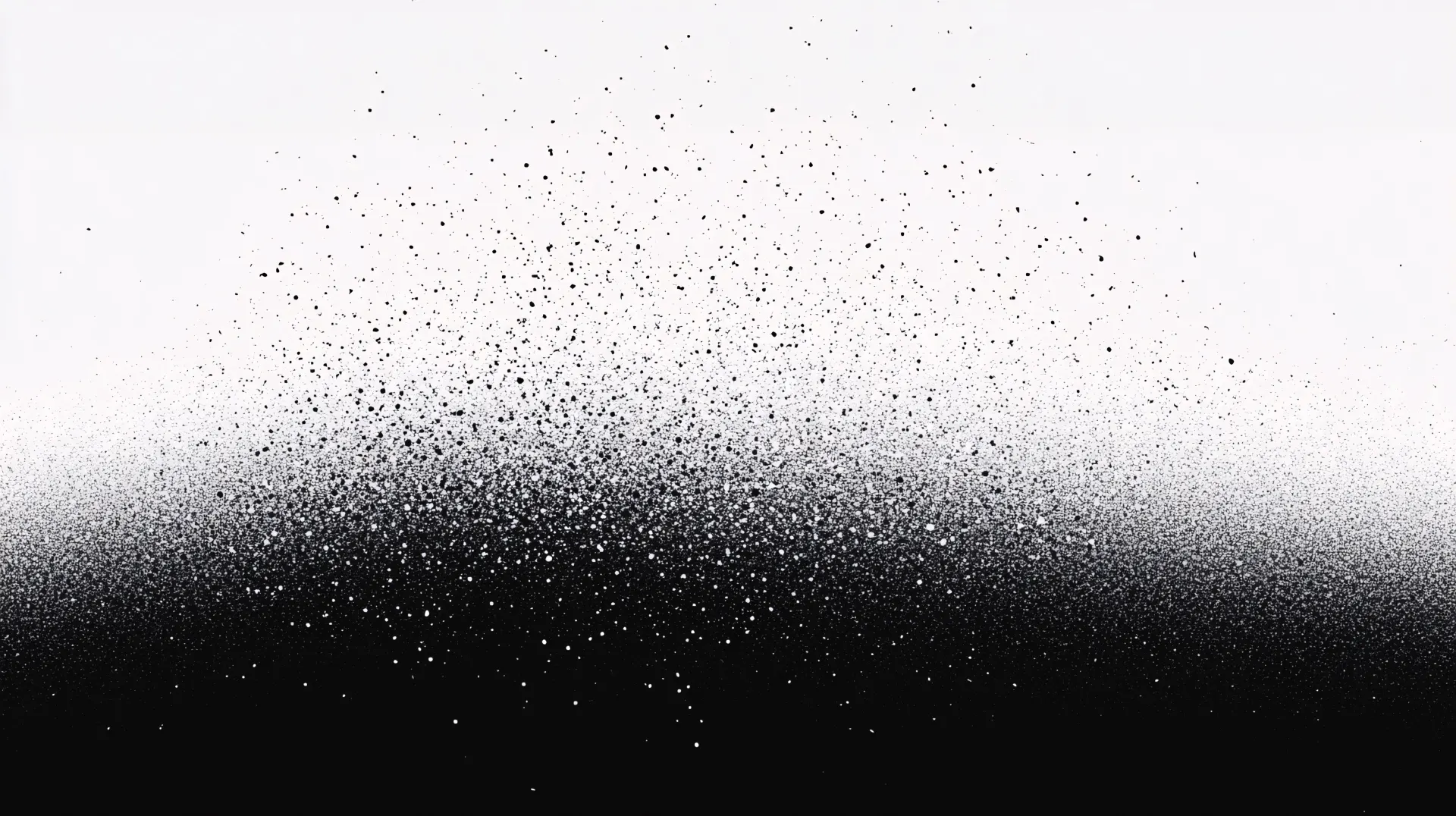 Black and White Splatter Abstract Wallpaper