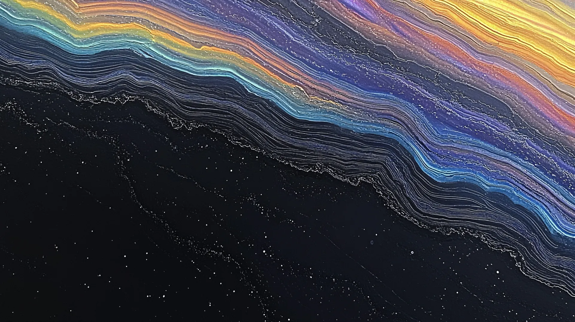 Colorful Layered Stone Texture Abstract Wallpaper