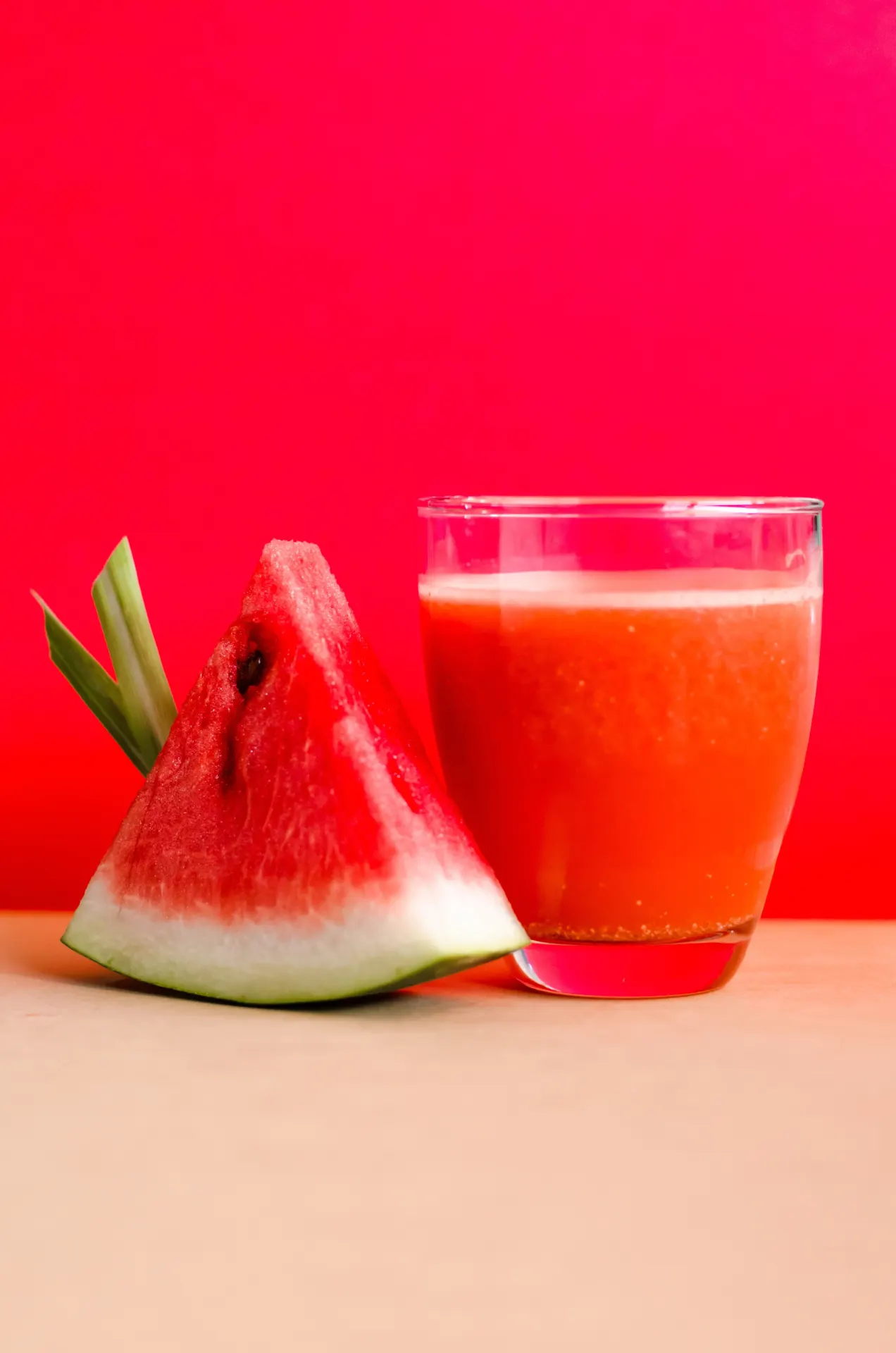 Fresh Watermelon and Juice Wallpaper