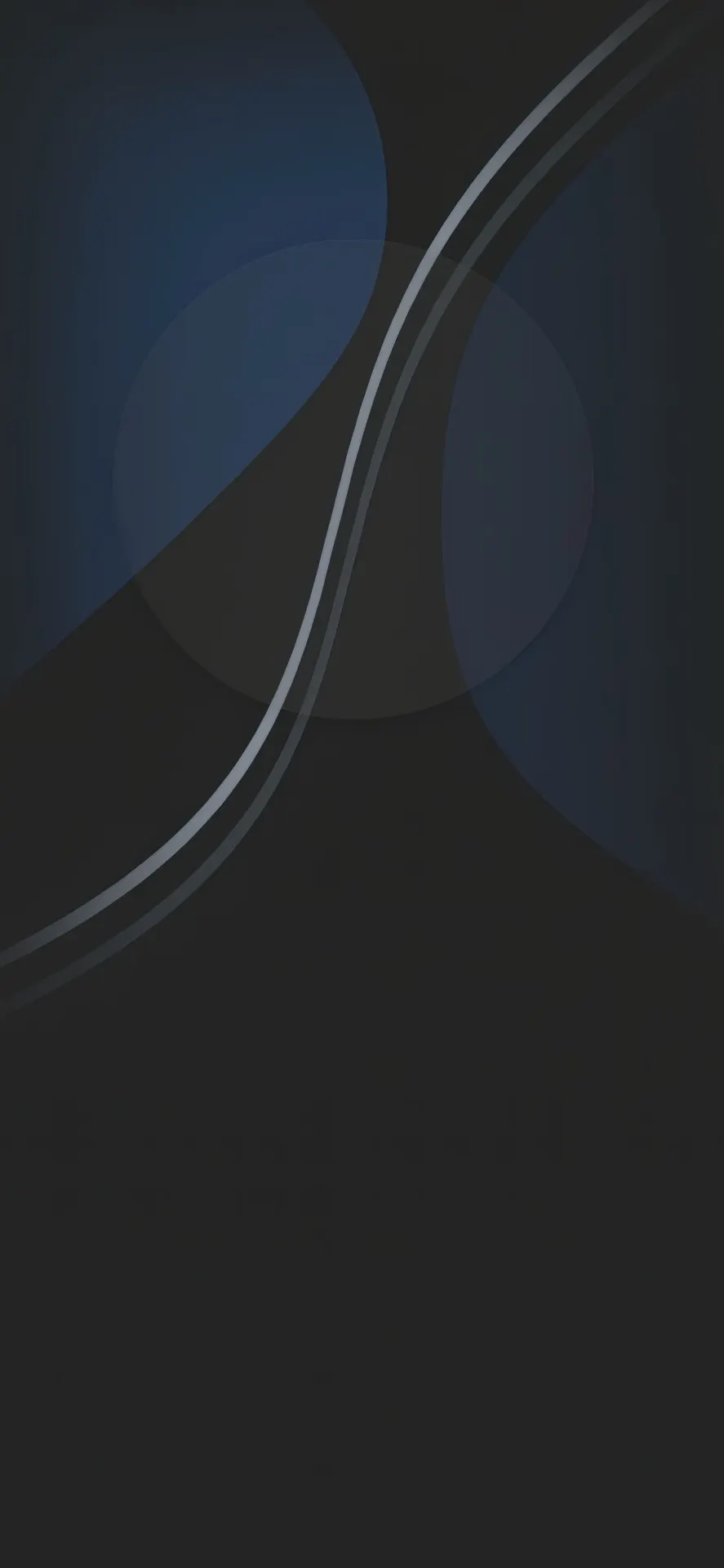 Dark Blue Geometric Curves Wallpaper