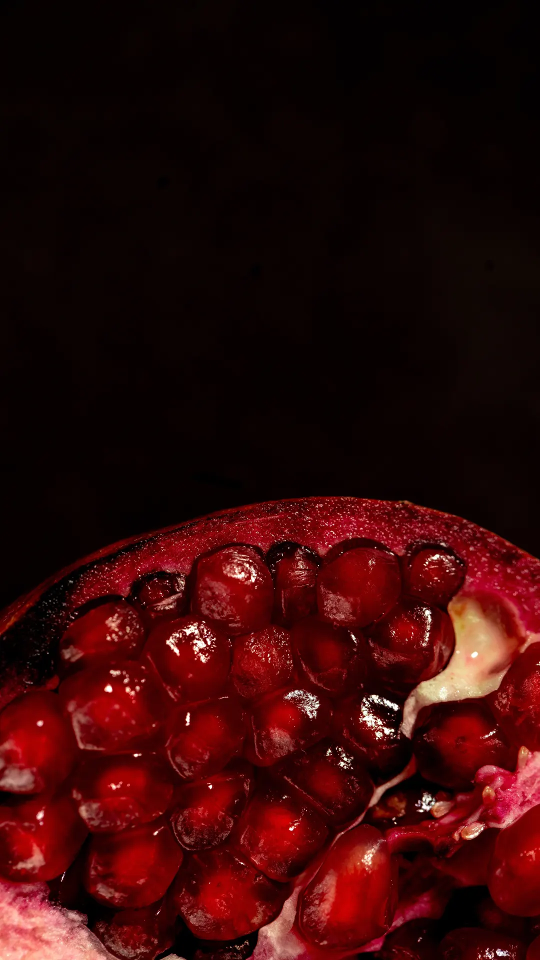 Pomegranate Seeds Macro Photography Wallpaper