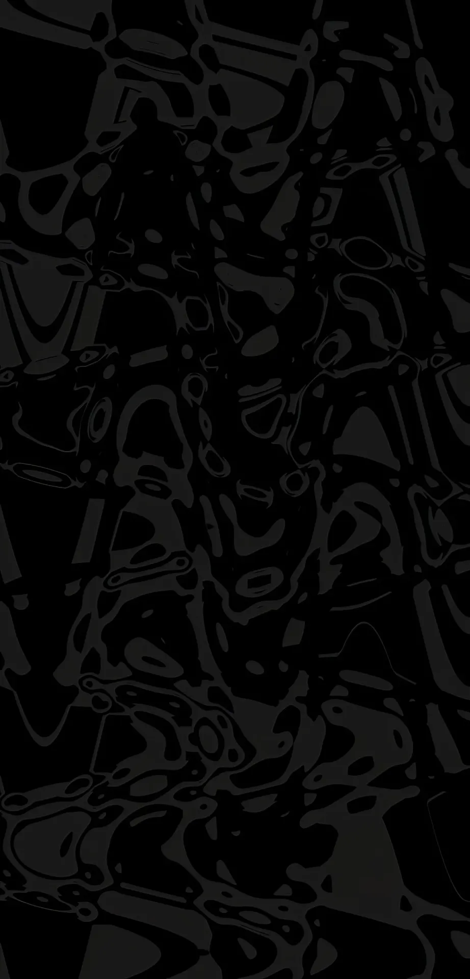 Black Liquid Abstract Pattern Wallpaper