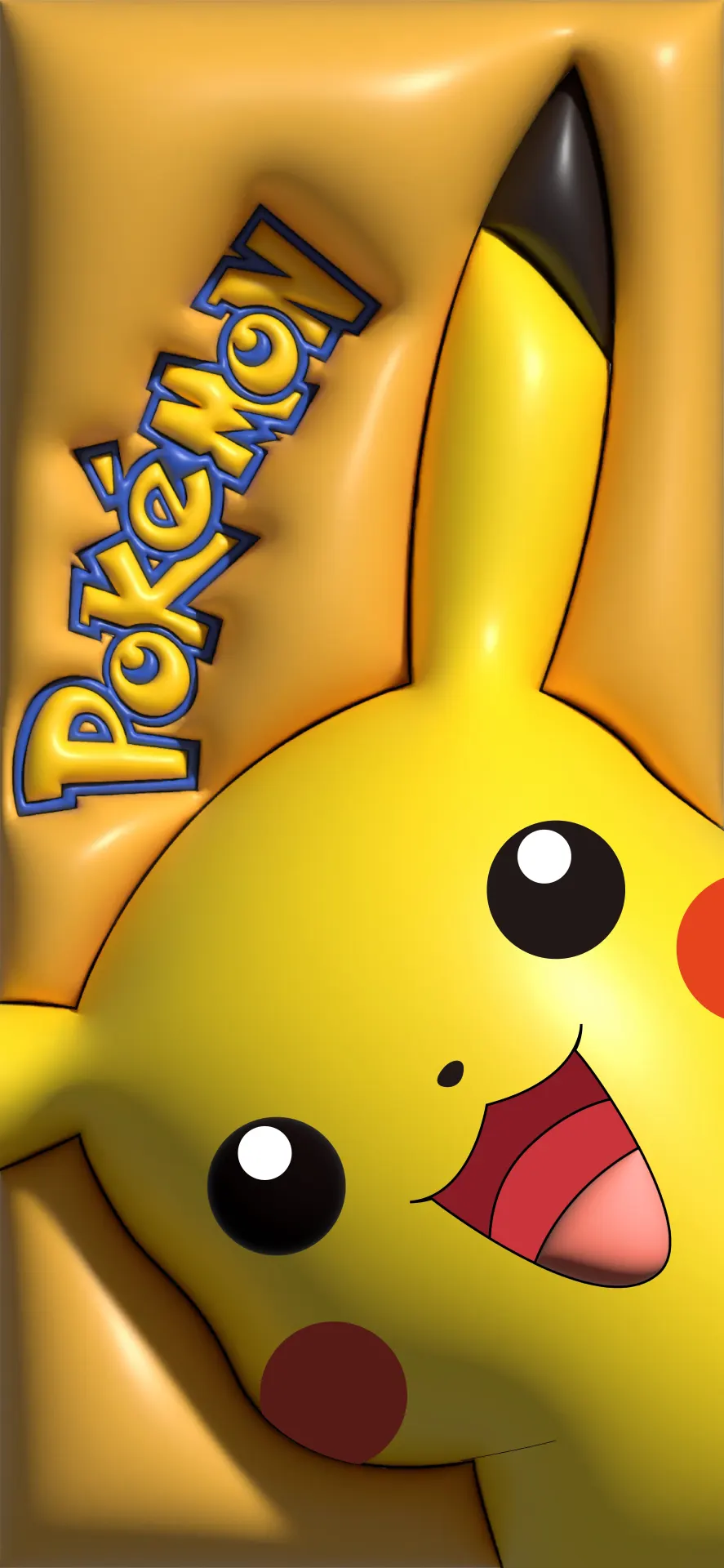 Pikachu Close-Up Pokémon Wallpaper