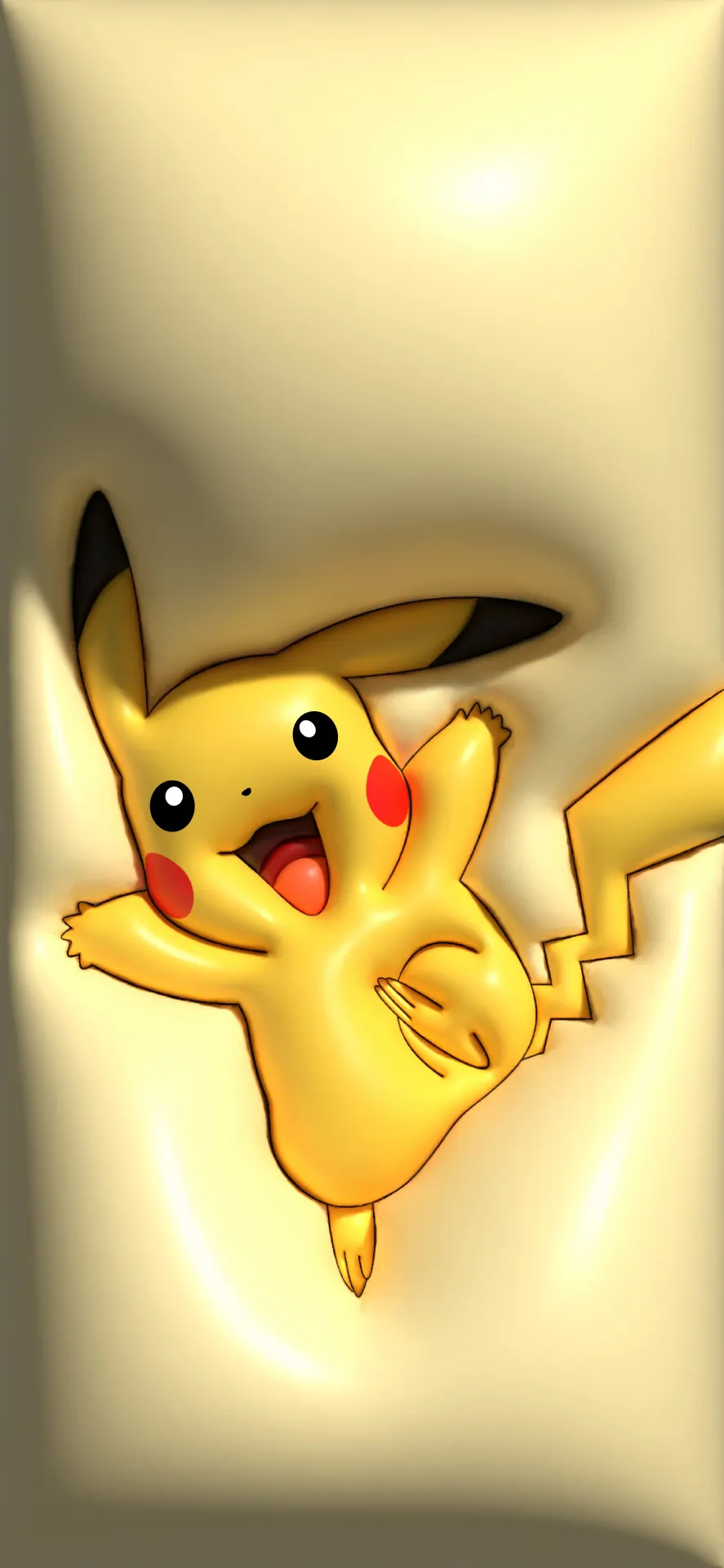 Pikachu Jumping Pokémon Wallpaper