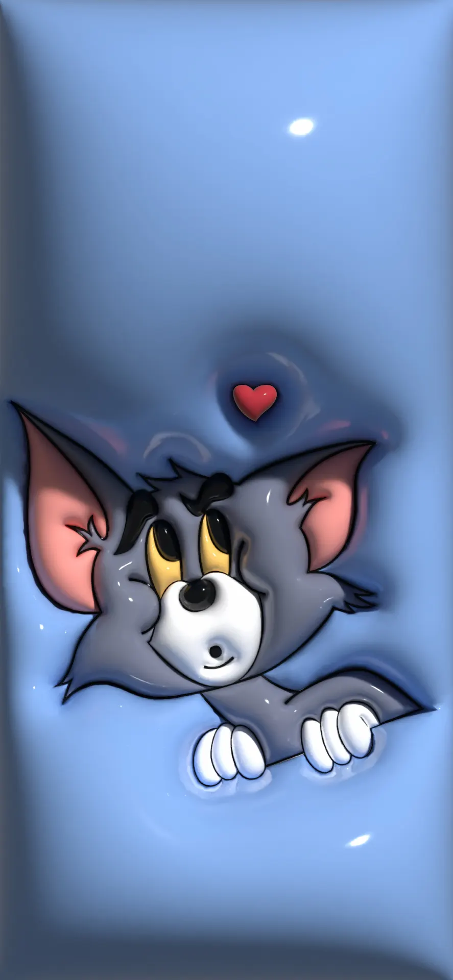 Tom Listening In Tom and Jerry Wallpaper